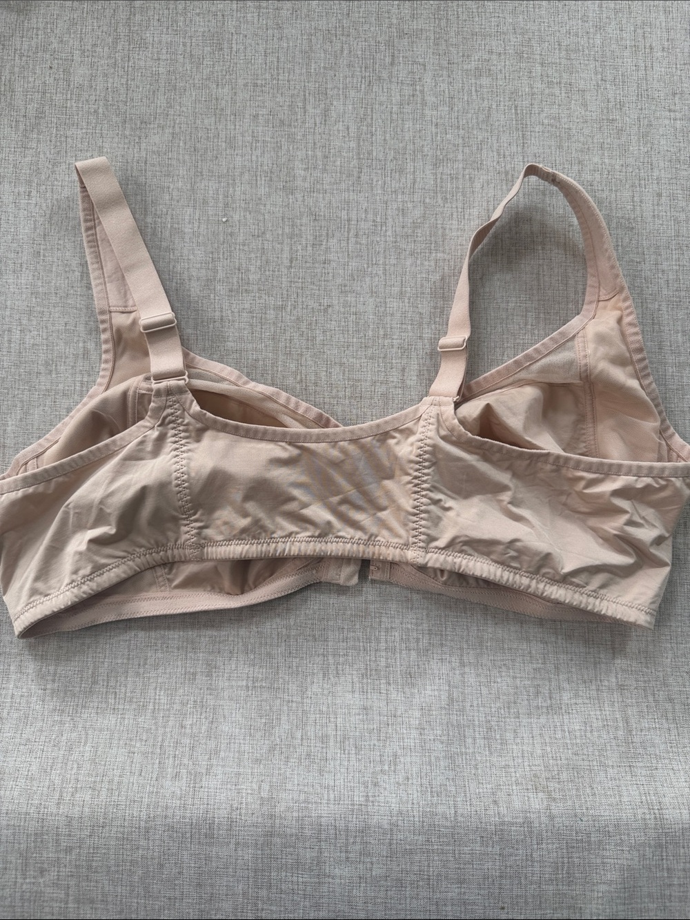 Understance Adina Spacer Air Wireless Bra Unlined Nude Champagne size 48D - Picture 2 of 10